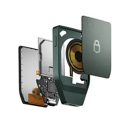 Апаратний гаманець для криптовалют Trezor Model Safe 7 Obsidian Green (TMS7OG) - мініатюра 2