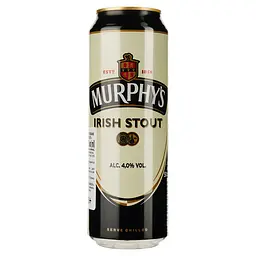 Пиво Murphy's Irish Stout, темное, 4%, ж/б, 0,5 л