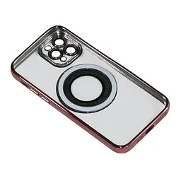 Магнітний чохол XON PhoneCase Magnetic для iPhone 11 Pro (PCMC1111300P 8314) Рожевий/Прозорий - мініатюра 4