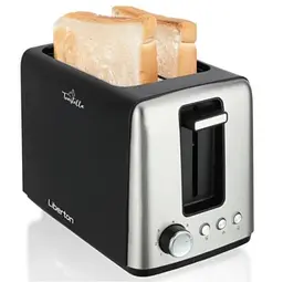 Тостер LET-5703, Black/Inox, 750W LIBERTON teh0019679