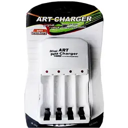 Зарядное устройство Art Charger M-208 на 4 аккумуляторных батареях ААА и АА белый