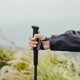 Трекінгова палиця Naturehike (CNK2450DS017) 130см - складна - сіра - мініатюра 6