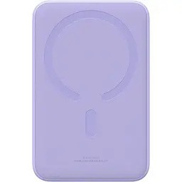Зовнішній акумулятор Baseus Magnetic Mini 20W 20000 mAh Purple [PPCX150005] [117951] - мініатюра 2