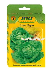 Насіння салату Верна 5 м (Насіння на стрічці)