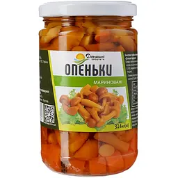 Опеньки Домашні продукти цілі мариновані 280 г