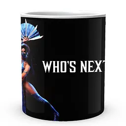 Кухоль GeekLand Mortal Kombat Мортал Комбат Китана Who's next? MK.02.374 330 мл білий - мініатюра 2
