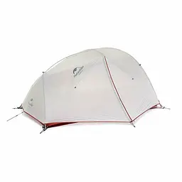 Намет Naturehike Star-River 2 Updated NH17T012-T 20D надлегкий двомісний  з футпринтом сіро-червоний