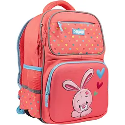 Рюкзак шкільний 1 Вересня S-105 Pretty, кораловий (558323) - мініатюра 2