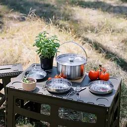Туристичний стіл Tribe Camp Table High пластиковий Olive (T-EF-0004-olive) - мініатюра 11
