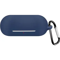 Чохол-накладка DK Silicone Candy Friendly з карабіном для Sony WF-C700N (dark blue)