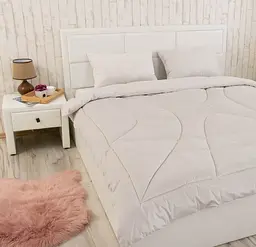 Ковдра велюрова Руно Soft Pearl з силіконовим наповнювачем, 200х220, бежева (322.55_Soft Pearl) - мініатюра 3
