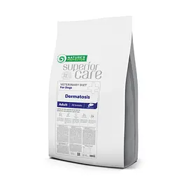 Ветеринарний дієтичний корм для здоров'я шкіри та шерсті собак NP Superior Care Veterinary Diet Dermatosis Salmon Adult All Breed