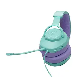 Навушники JBL Quantum 100M2 Cyan (JBLQTUM100M2CYN) - мініатюра 7