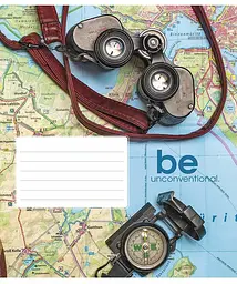 Зошит загальний Школярик Be unconventional у лінію 24 аркушів 25 шт. (024-3379L) - мініатюра 3