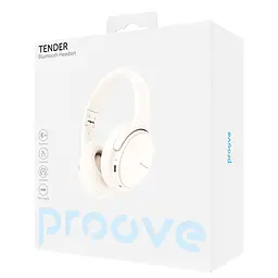 Бездротові навушники Proove Tender, Headset, ANC, AUX, BT5.0, 300mAh, 18h, beige UA UCRF - мініатюра 5