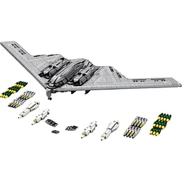 Конструктор Reobrix Стелс-бомбардувальник B2 на підставці (33038) [171525]