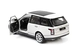 Машинка Rastar RANGE ROVER 1:24 білий 56300 - мініатюра 3