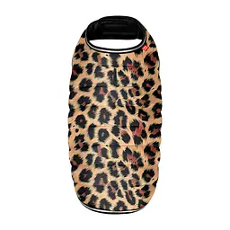 Курточка-накидка для собак WAUDOG Clothes, малюнок "Леопард", XL, А 47 см, B 68-80 см, С 42-52 см - мініатюра 3