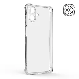 Прозрачный чехол для Samsung Galaxy A07 4G (A075) с защитой камеры и усиленными бортами, тонкий, силиконовый, бесцветный, ударопрочный, противоударный бампер с закрытой камерой, ArmorStandart (ARM86527) - мініатюра 2