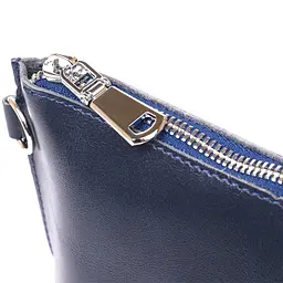 Жіноча шкіряна косметичка SHVIGEL 20х13.5х5 см acs0025802 - мініатюра 5