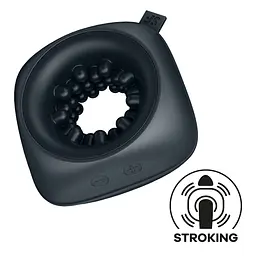 Мастурбатор Satisfyer Ring Stroker, 12 режимів вібрації Satisfyer SX0565 99242