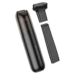 Портативний пилосос Hoco ZP1 Cool portable car vacuum cleaner Black gray - мініатюра 7