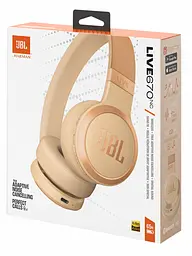 Гарнітура JBL LIVE 670NC Sandstone (JBLLIVE670NCSAT) - мініатюра 2