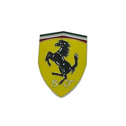 Емблема Ferrari 74,2×53,6мм метал (на скотчі)
