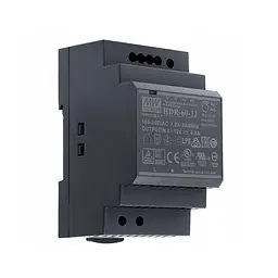 Блок живлення HDR-60-12 Mean Well на DIN-рейку (43-00508) - мініатюра 2