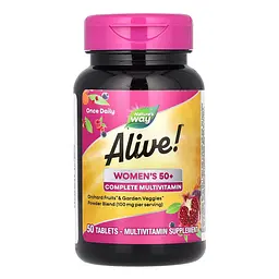 Вітамінно-мінеральні комплекси для Жінок від 50 років Women's 50+ Complete Multivitamin - 50 таб - мініатюра 3