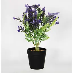 Штучна рослина GGP Lavender висока у горщику 32 см (30002954) - мініатюра 2
