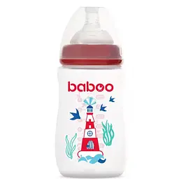 Пляшечка для годування Baboo Морський маяк 250 мл (3-116) - мініатюра 1