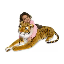 М'яка іграшка Melissa&Doug Гігантський плюшевий тигр, 1,8 м (MD12103) - мініатюра 3