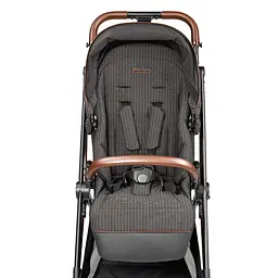 Коляска 2в1 Peg-Perego Vivace 500, вишукано-коричнева зі смужкою (PACK-VIV2100000003) - мініатюра 5