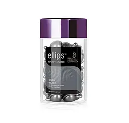 Вітаміни-олія для волосся Шовкова ніч з Про-Кератиновим Комплексом Ellips 50 шт