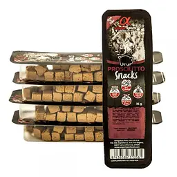 Напіввологі Ласощі з прошутто для собак Alpha Spirit Snacks Prosciutto - мініатюра 3