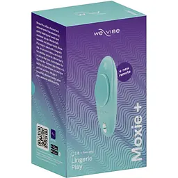 Смарт-вібратор у трусики We-Vibe Moxie+ Aqua - мініатюра 3
