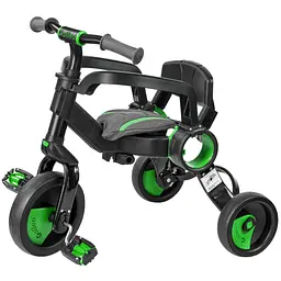Триколісний велосипед Galileo Strollcycle Black зелений (GB-1002-G) - мініатюра 3