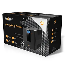 Джерело безперебійного живлення Njoy 1000 ВА / 1000 Вт / 7 А*ч (Horus Plus 1000 USB) - мініатюра 6