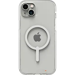Оригінальний протиударний чохол Gear4 Crystal Palace MagSafe для iPhone 13/14/15 (6.1") Прозорий