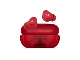 Наушники TWS Beats by Dr. Dre Solo Buds Transparent Red (MUW03)