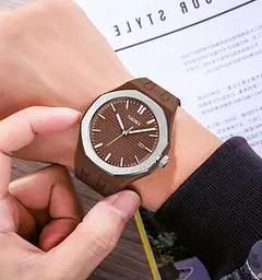 Наручний годинник 9299BN Brown Skmei acs0029780 - мініатюра 3