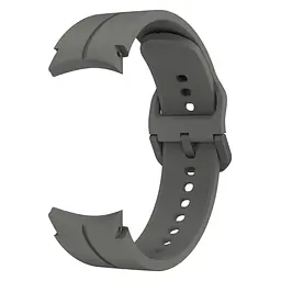 Ремінець для Samsung Galaxy Watch 5 Pro 45mm - темно-сірий ширина кріплення 20мм силікон розмір L Watchbands Five Classic (W10-2WB62253061) - мініатюра 3