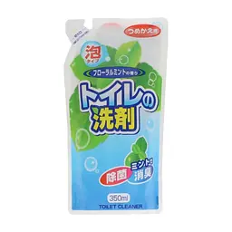 Засіб для чищення унітазу Rocket Soap Toilet Cleaner Foam М'ята Змінний блок 350 мл (4903367090379)