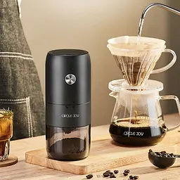 Кавомолка бездротова Xiaomi Circle Joy Electric Coffee Grinder (CJ-DMDJ05) White - мініатюра 8