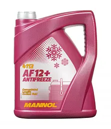 Антифриз MANNOL AF12 + Concentrated Longlife Antifreeze концентрат -80 ° C червоний 5л MN4112-5