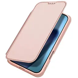 Чохол-книжка Dux Ducis з кишенею для візиток для Apple iPhone 17 Pro Max (6.9) Rose Gold - мініатюра 7