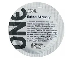 Презервативи One Extra Strong, 1 шт One One Extra Strong 101878 - мініатюра 1
