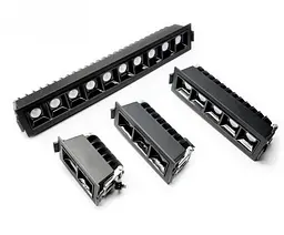 Світильник точковий врізний KLOODI KD-POINT 10X2 20W 3K BK - мініатюра 2