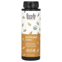 Лецитин Organic Sunflower Lecithin Liquid 236 мл Foods Alive vit0005548